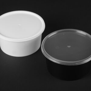 500ML ROUND WITH LID